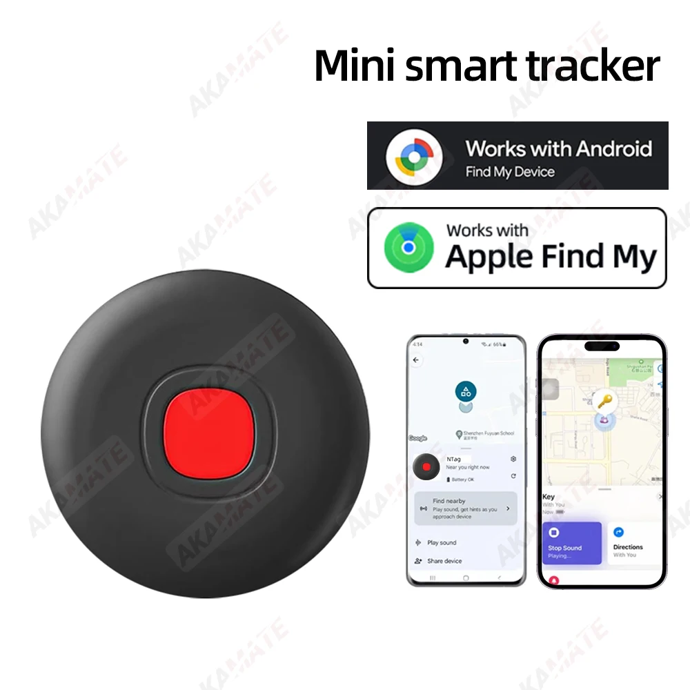 Dispositivo anti-smarrimento Trova la mia app Tracker Portafoglio chiave Localizzazione etichette bici Mini ricercatori disponibili Smart Tag per telefoni Android iPhone