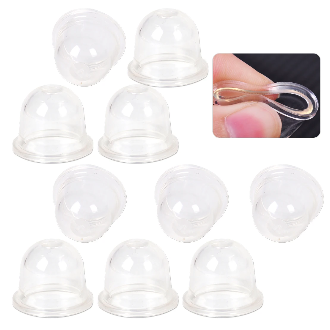 LETAOSK New 10Pcs Primer Bulb Replacement fit for Zama Echo Husqvarna Poulan Weedeater Stihl Shindaiwa Carburetor