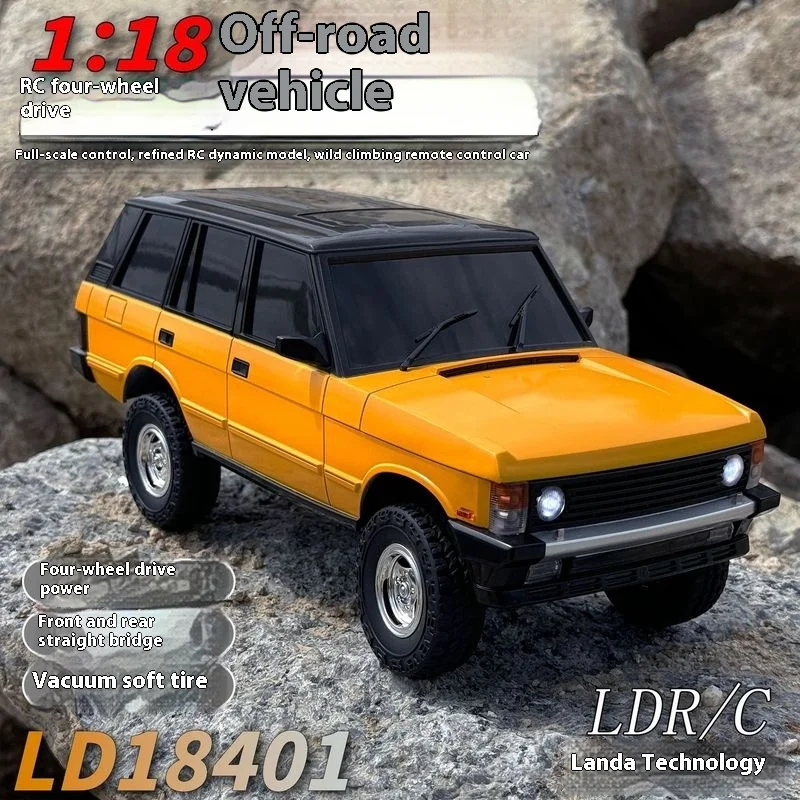 

Landa LD18401 моделирование внедорожника с дистанционным управлением Range Rover модель RC альпинистский автомобиль 1/18 полный привод детская игрушка