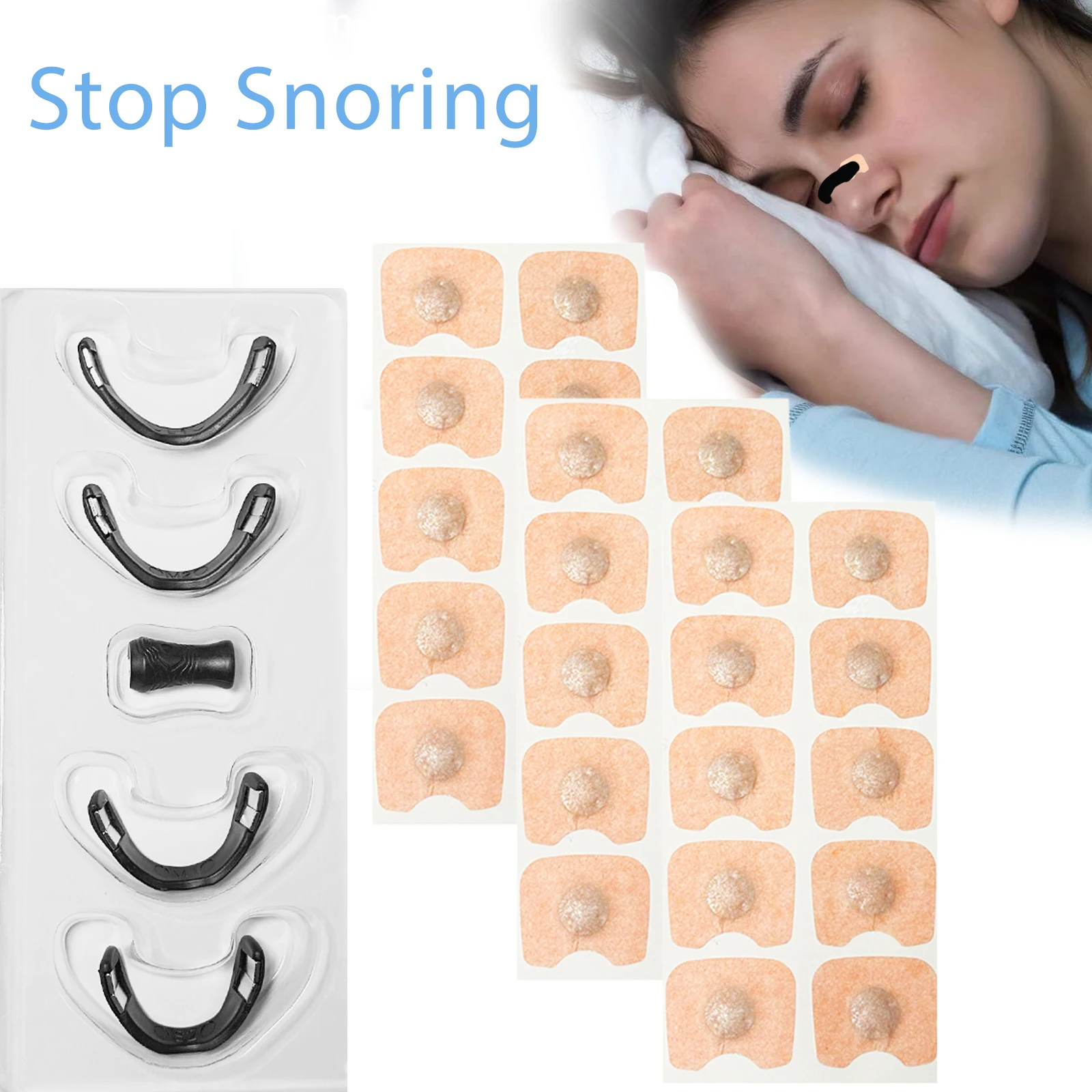 Sport Nasal Breathing Dilator Kits Sleep Nasal Strips Nose Breathe Better Sleeping Anti Snoring Magnetic Nose Clip Nasal Strips