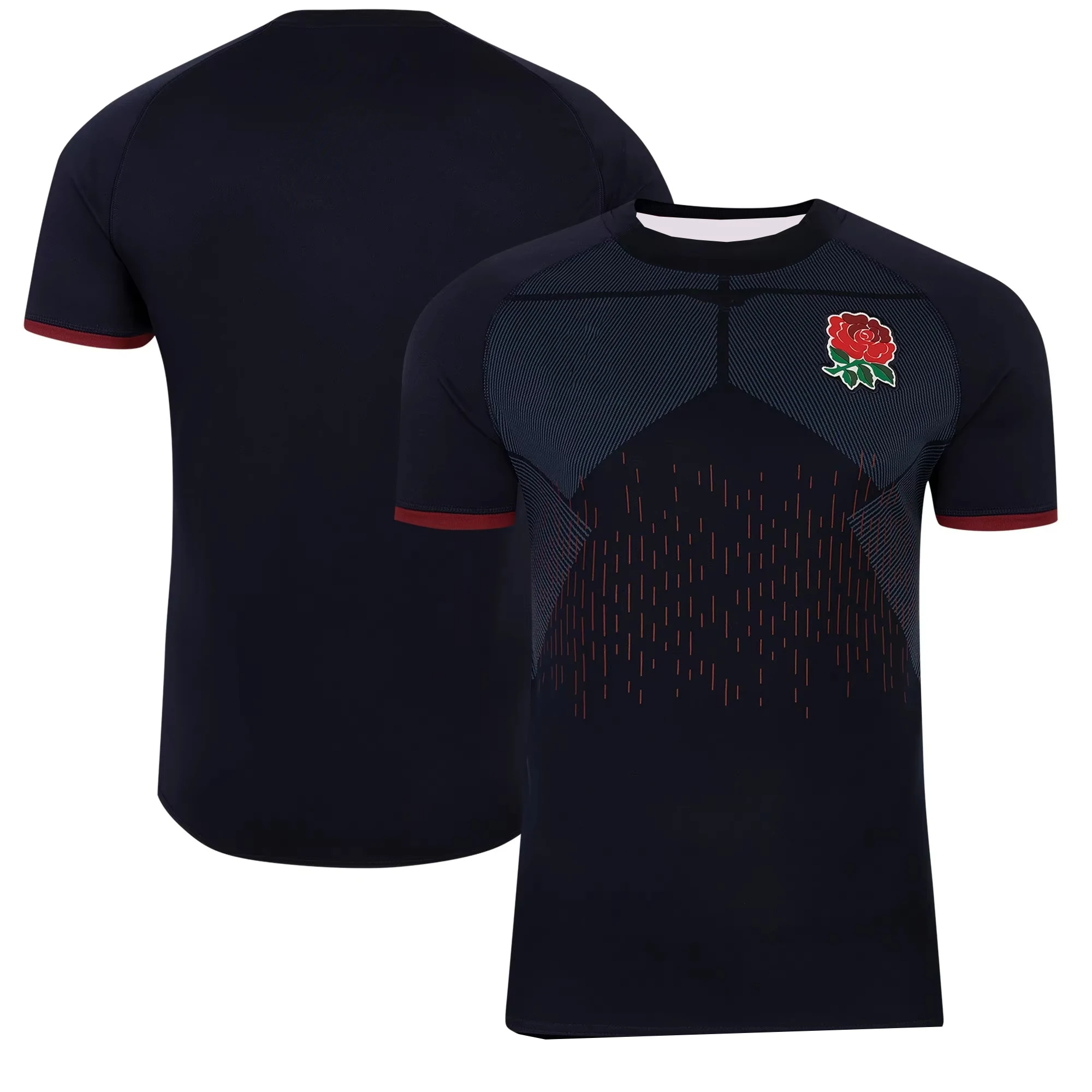 New England Ireland Wales South Africa Argentina Short-sleeved Rugby Jersey England Rugby 3D Printed Breathable Football Jersey