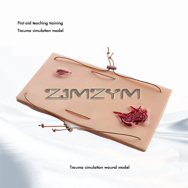 Trauma Simulation Wound Model Wearable Trauma Simulation Emergency First Aid Training Model For Professional Medical Teaching