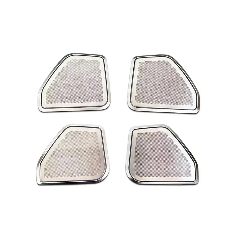 

Car Accessories Atmosphere Lights Illuminate 64 Color Ambient Light Speaker Cover For Porsche Macan