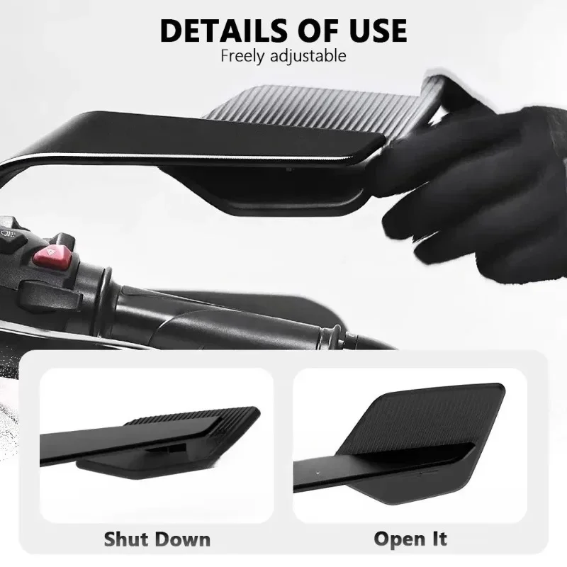 Motorcycle modification accessories Yamaha T-MAX560 second-generation fixed wind wing rearview mirror to increase
