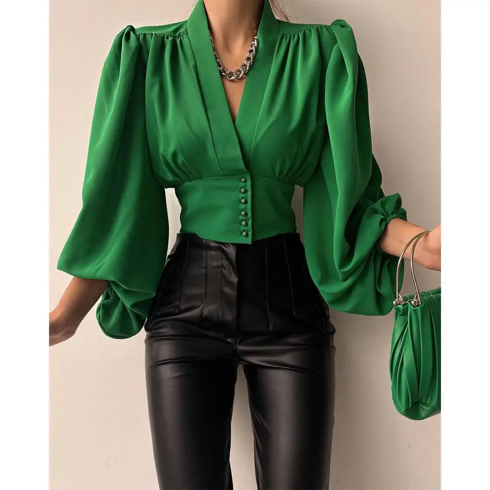 Cintura irt SVE temperamento Cardigan diseño de linterna para accesorios de ropa casual de mediana edad y ly Faionable