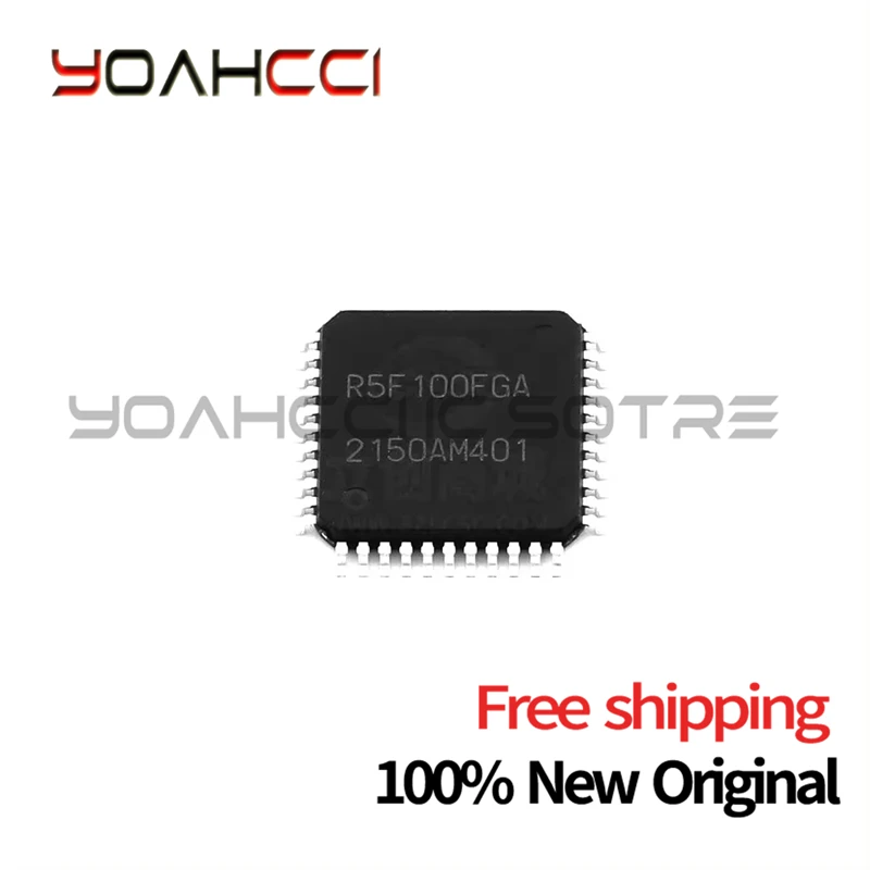 (5-10piece)100% New R5F100FGA R5F100FGAFP QFP-44 Chipset Original free shipping