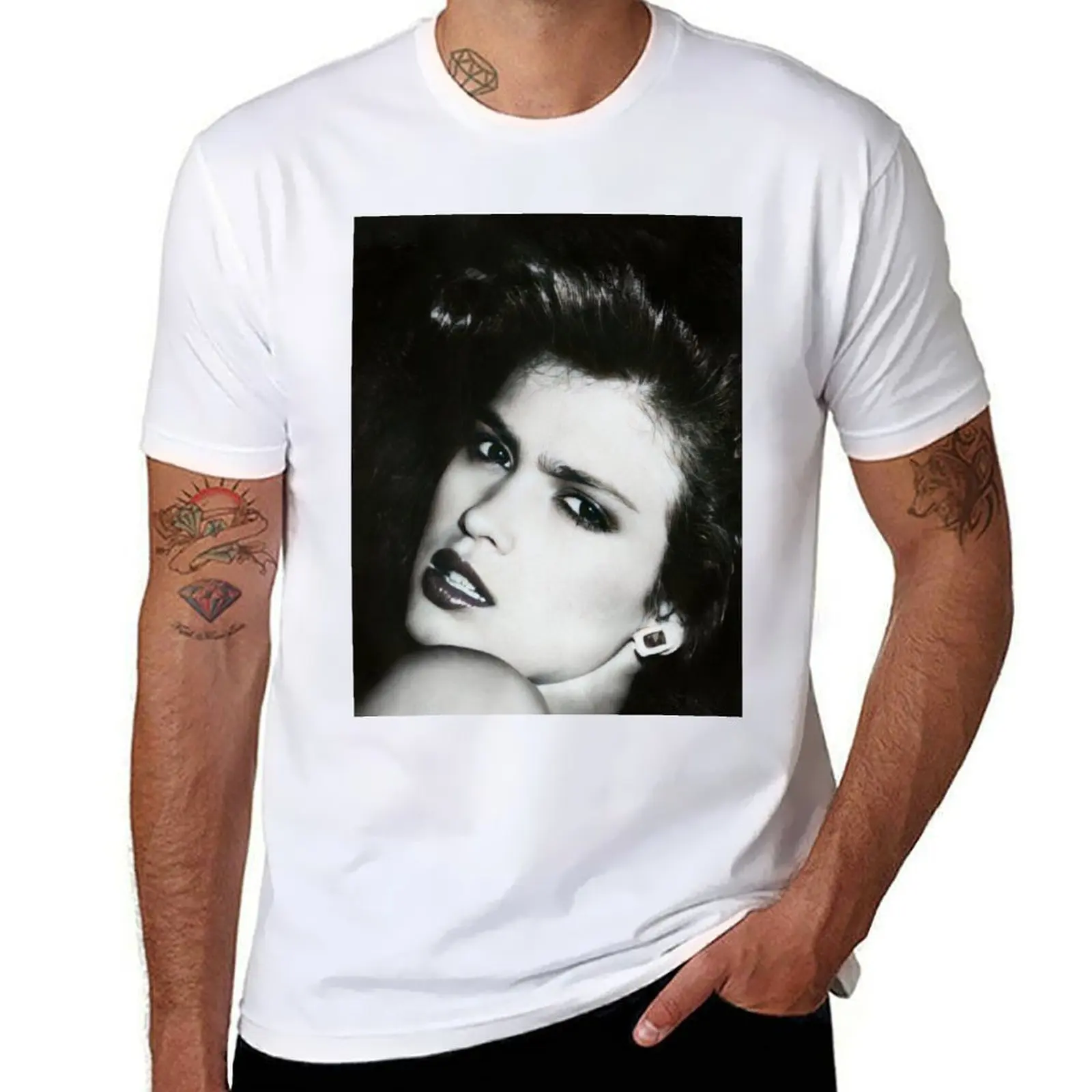 

Infamous Gia Carangi T-Shirt funny gifts blue lock aesthetic clothes oversized mens big and tall t shirts