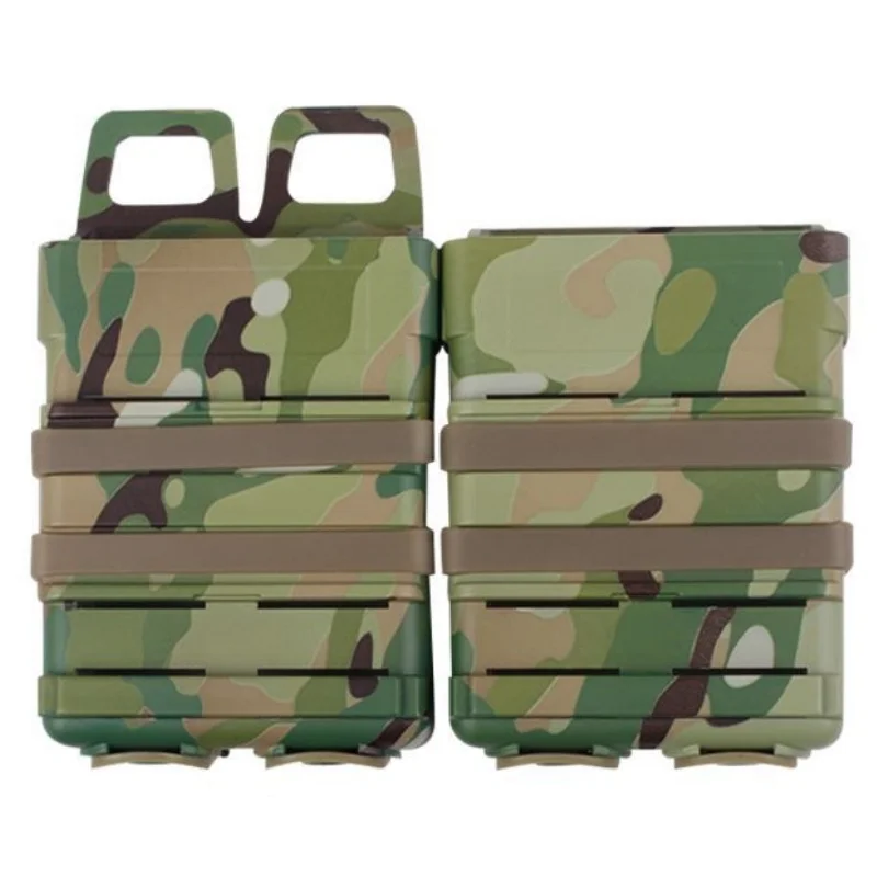 M4 5.56mm Fastmag Molle Mag Pouch Multicam Camo Tactical Airsoft Fast Mag Holster  Magazine Pouches Holder