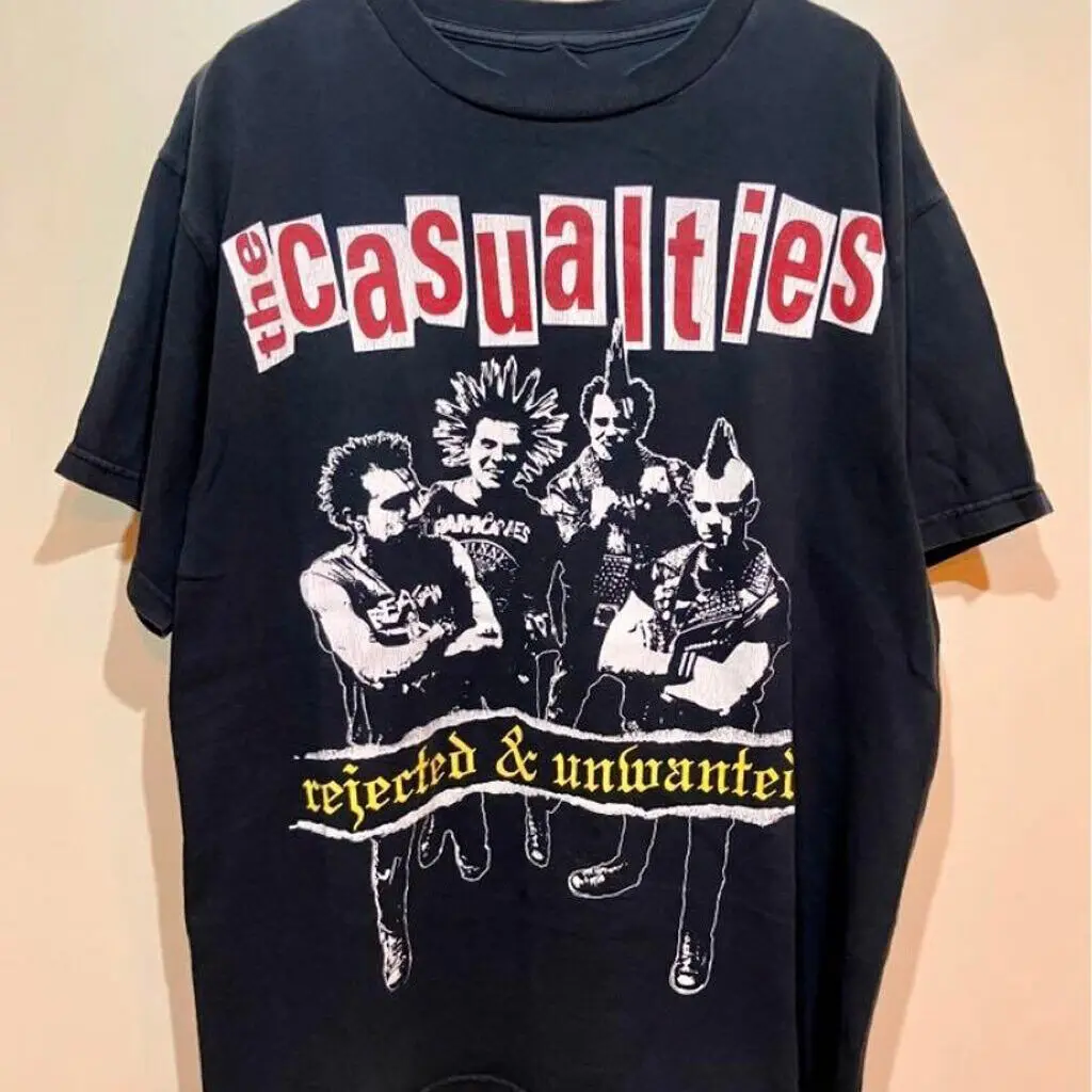 New THE CASUALTIES Punk Rock. Gift For Fans Unisex S-5XL Shirt BI04_179