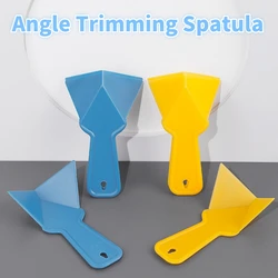 Extracteur d'angle de décoration, tondeuse d'angle triangulaire, spatule, moulage mural, protecteur d'angle en plastique, grattoir à peinture, outils de peinture