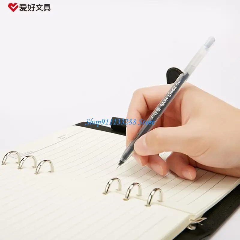 

G88D Шариковые ручки с быстросохнущими чернилами, гелевые ручки с сверхтонкими точками 0,5 мм, ручка с жидкими чернилами