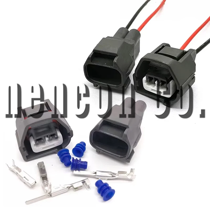 

1 Set 2 Pin 7282-7023-10 7283-7023-40 Car Waterproof Cable Connector Male Female Crankshaft Position Sensor Plug for Toyota