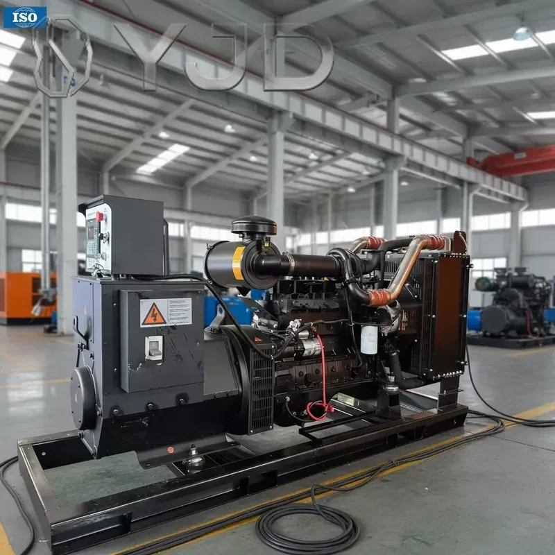 120kW 150kVA  Open Frame Diesel Generator 50/60Hz Three Phase Backup Industrial Generator for Commercial Use 480V ATS