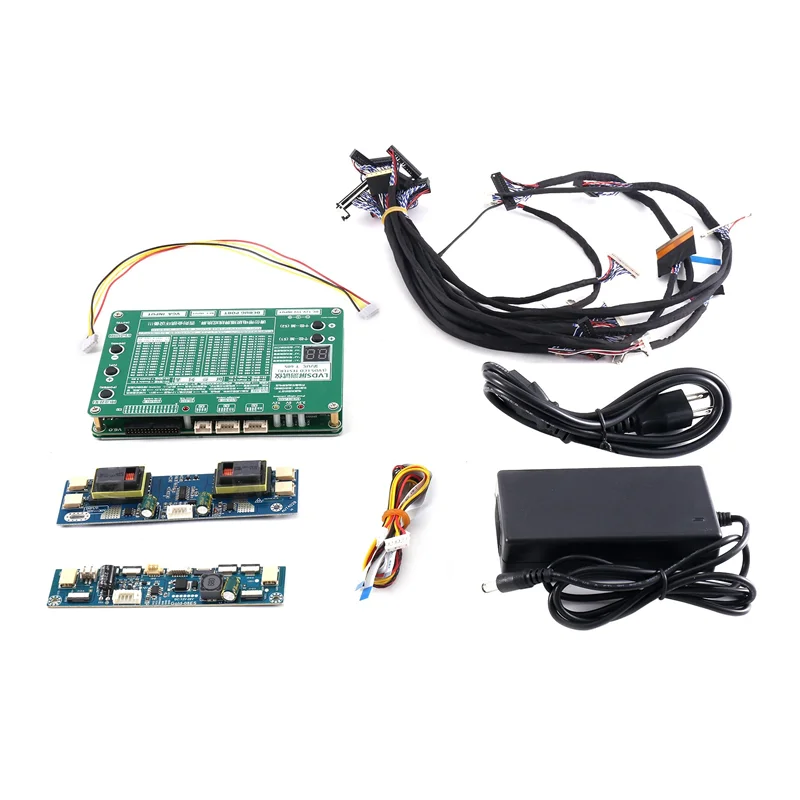 

ABT-Laptop LCD/LED Test Screen Tester+ 14PCS Lvds Cables + Inverter Tool Kit Panel