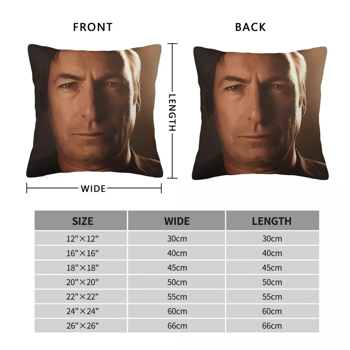 Saul Breaking Bad Pillowcase Soft Polyester Cushion Cover Decoration Better Call Saul Pillow Case Cover Home Drop Shipping 45*45