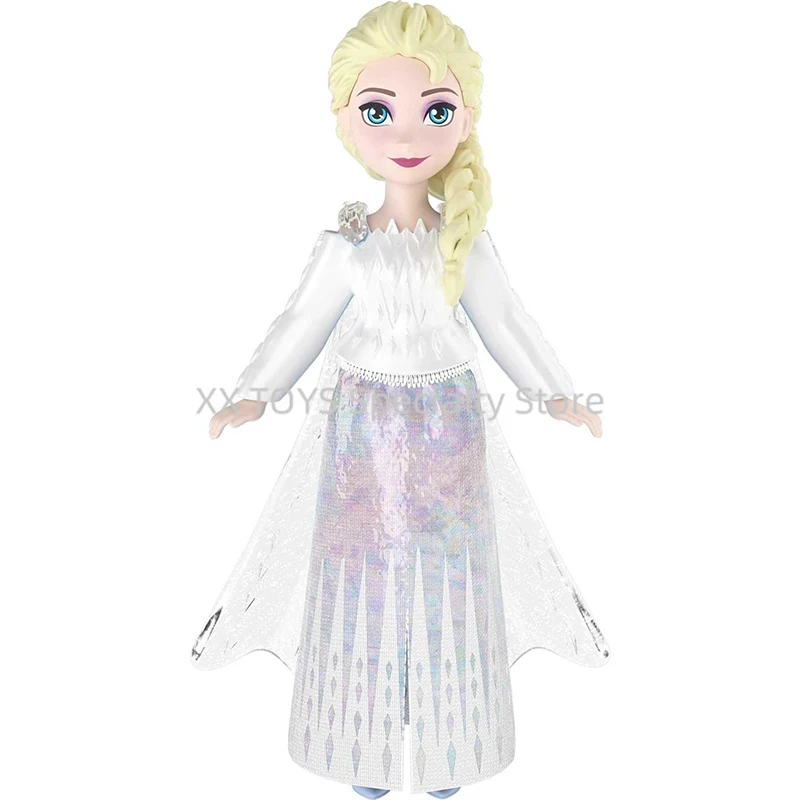 ディズニー アナと雪の女王 小さな人形 ファッション＆フレンズセット エルサとアナ ドレスアップミニドール 女の子 ままごと おもちゃ シーン ゲームセット