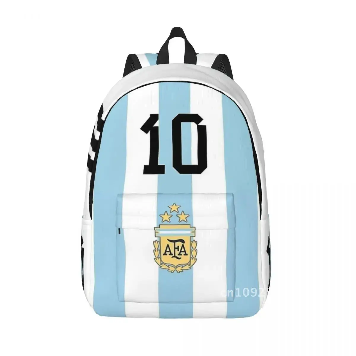 Argentina Famouse Football Backpack Student Schoolbag Business Soccer Lover Footballer Daypack for Men Women Laptop Canvas Bags