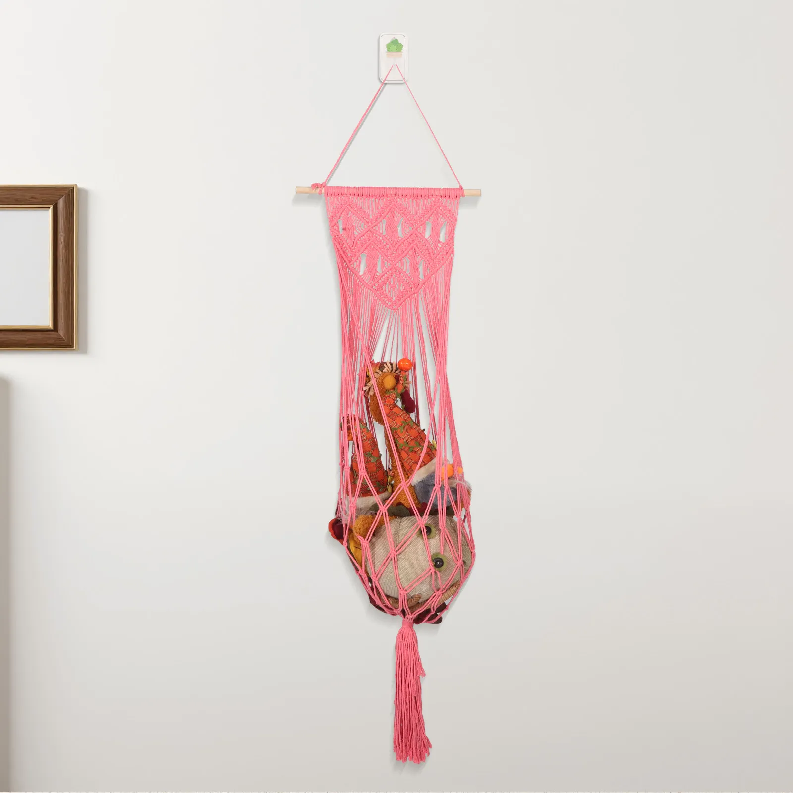 stuffed-animal-storage-hammock-macrame-hanging-net-organizer-nursery-playroom-wall-hanging-storage-organizer-boho-decor