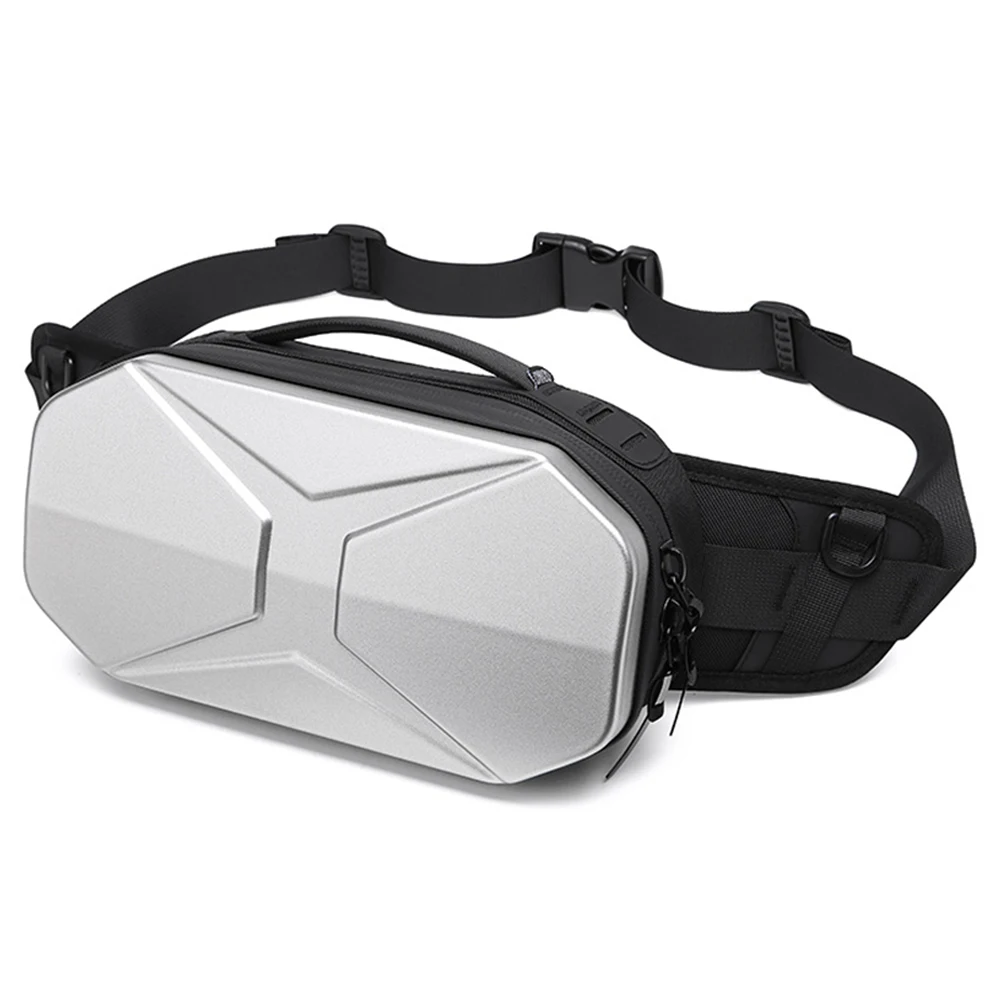 Multi-Function Motorcycle Bag Outdoor Waist Bag Motorbike Riding Chest Bag Men Shoulder Crossbody Chest Bag Motorcycle Equipment