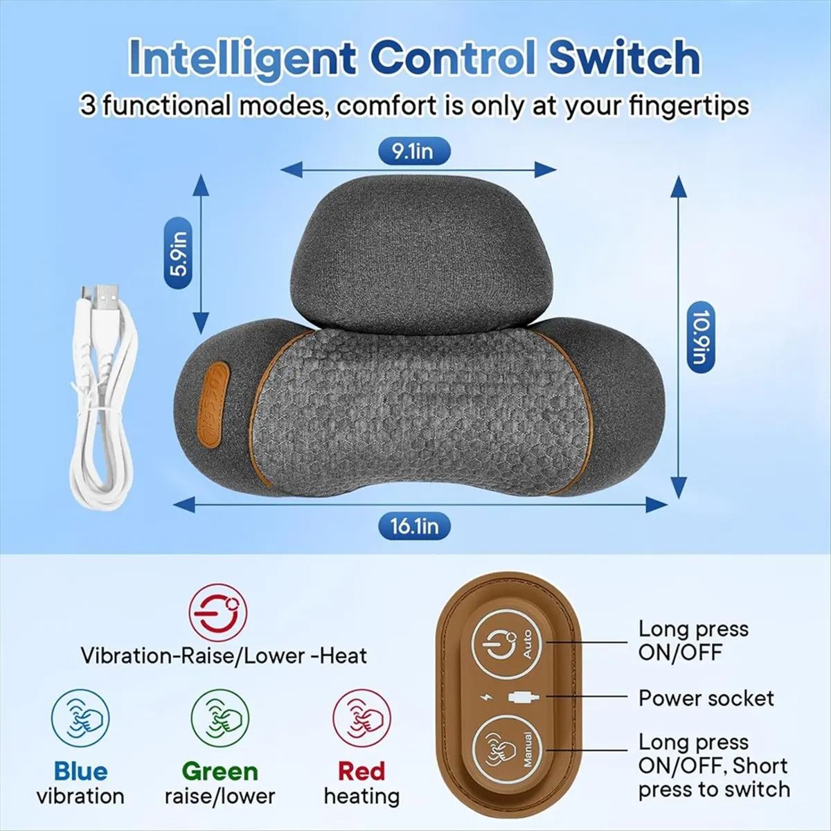 [vend-for]3in1-neck-massager-pillow-neck-massage-for-shoulder-pain-traction-massager-with-heat-deep-tissue-pain-relief