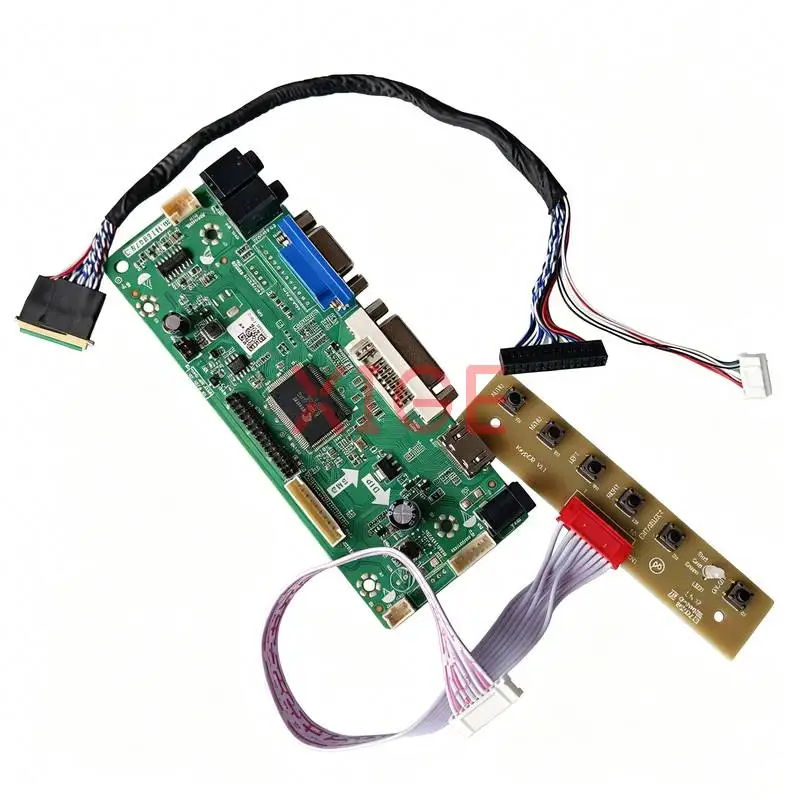 For HT140WXB HB140WX1 CLAA140WB HSD140PHW1 Controller Board Kit LVDS 40-Pin Laptop Monitor Screen 1366x768 1366*768 VGA DVI HDMI
