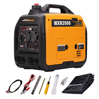 Compact Powerful Portable 3500 Watt Inverter Generator Lightweight Super Quiet for RV