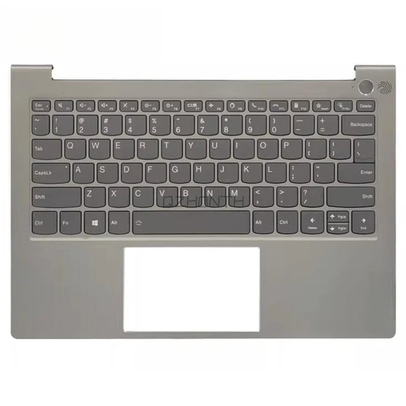 A+New for Lenovo ThinkBook 13s G2 ITL / ARE Palmrest with Backlit Keyboard Silver 13.3