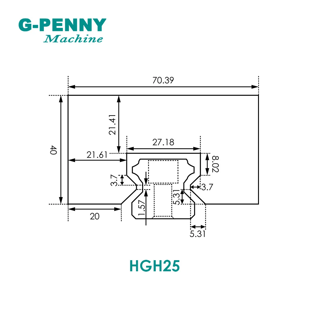 CNC set HGH15 HGH20 HGH25 Linear gtuide rails bellows dustproof covers ofr hiwin hgr rail