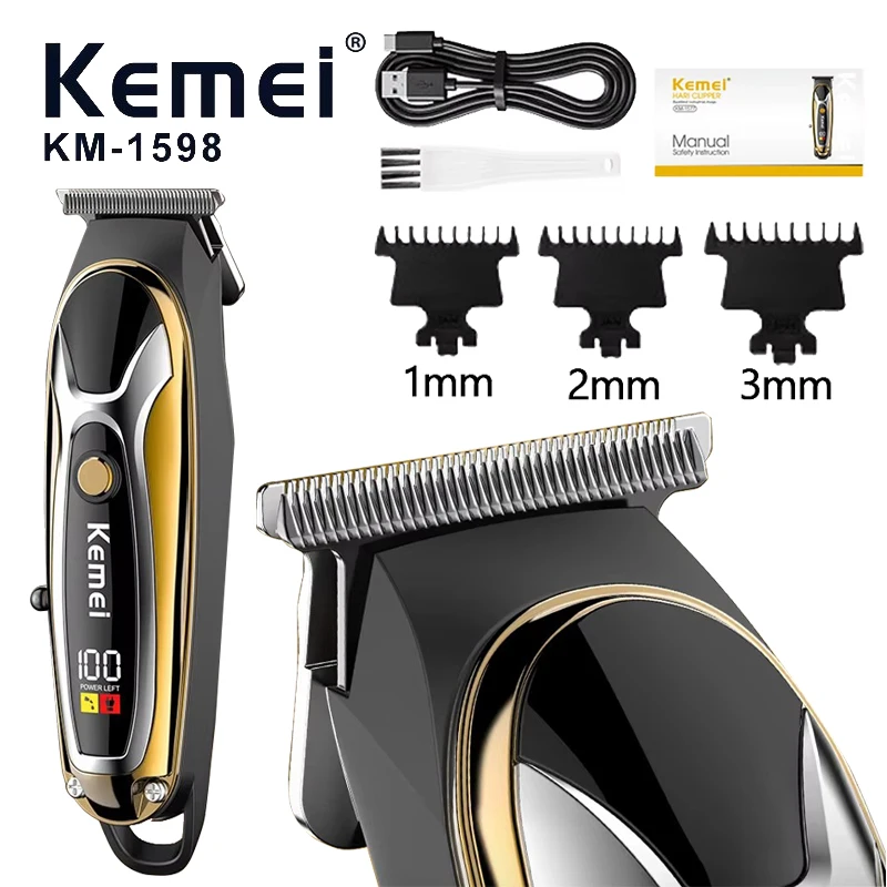 kemei-special-high-speed-professional-carving-scissors-electric-hair-clipper-lcd-hd-display-low-noise-operation-model-km-1598