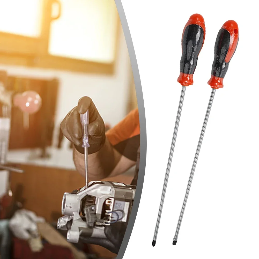 Cross Screwdriver Extended Home Magnetic Nutdrivers Parts Portable Practical Repair Replacement With Handle 6X300L