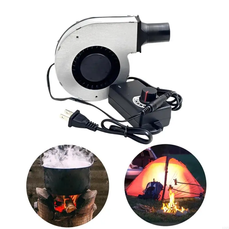 Powerful 5500RPM 12V 11028 Electric Blower Fan For Grill Stove And Furnaces