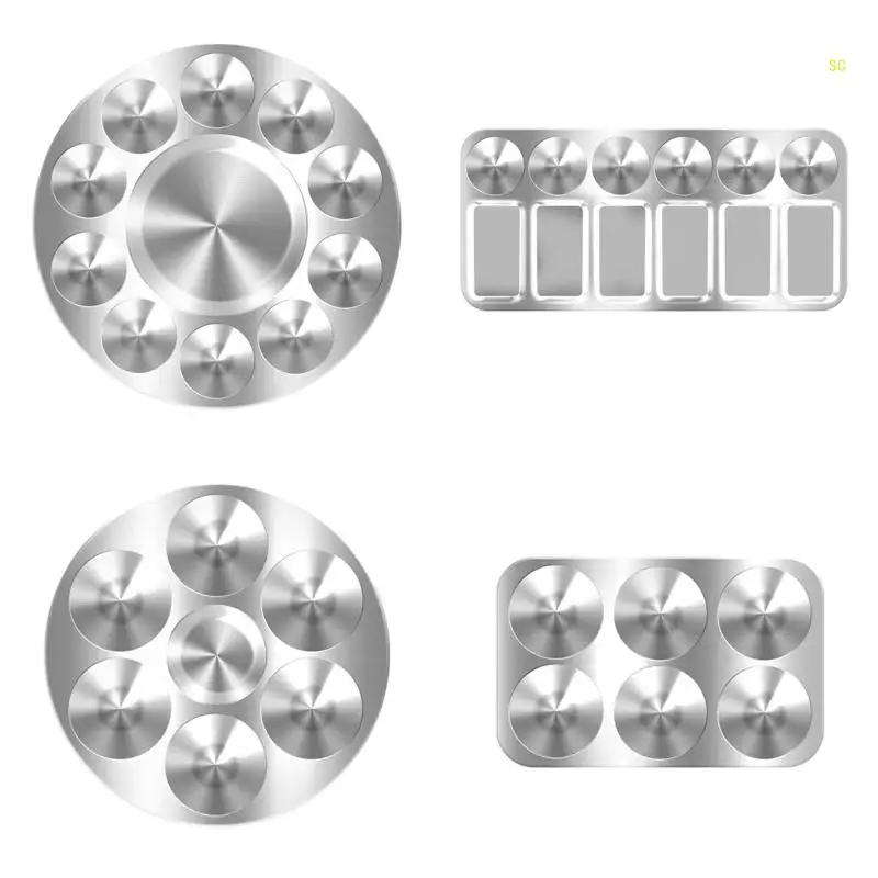 Palet Logam Berbagai Macam Gaya Palet Air Baki untuk Pesta Kerajinan DIY dan Seni Dropship