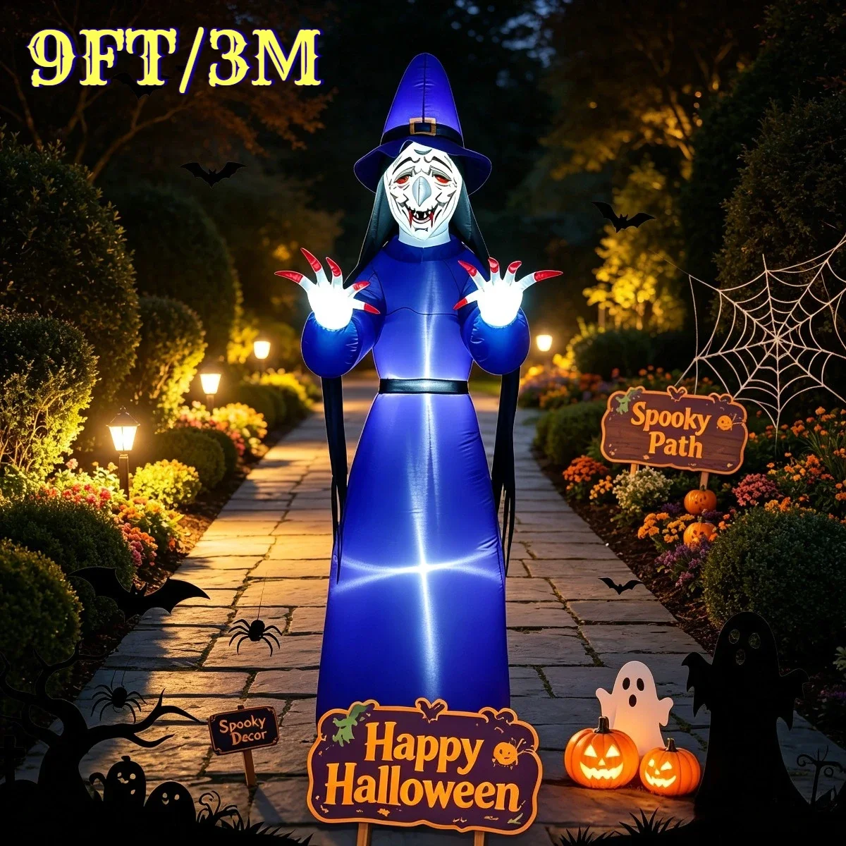 10ft-halloween-blow-up-witch-inflatable-toys-outdoor-lawn-decoration-lighted-scary-female-witch-yard-art-prop-theme-party