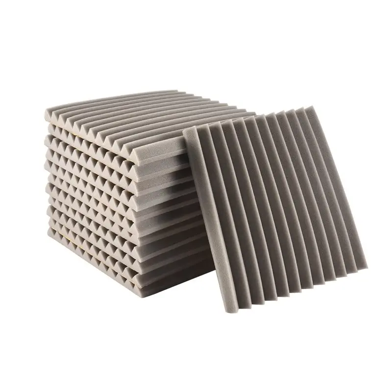 Paneles acústicos autoadhesivos ABKW-12, paneles de espuma insonorizantes, paneles de pared insonorizantes de alta densidad para el hogar