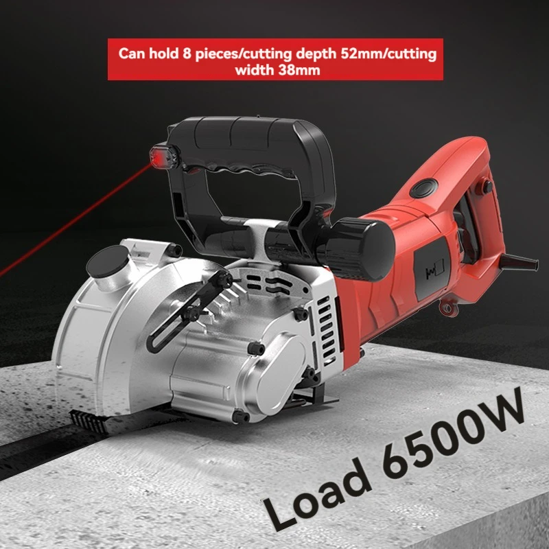 Electric Wall Chaser Groove Cutting Wall Slotting Machine Dust Free Water And Electricity Slotting Machine Laser Infrared Positi