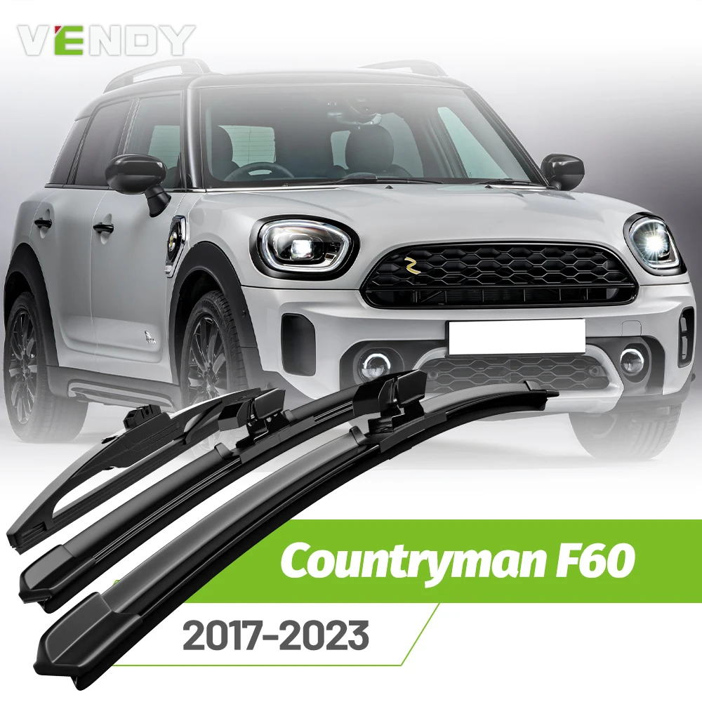 

Front & Rear Wiper Blades Set For MINI Countryman F60 2017-2023 Windshield Windscreen Window Rain Brushes 23"+21"+10"