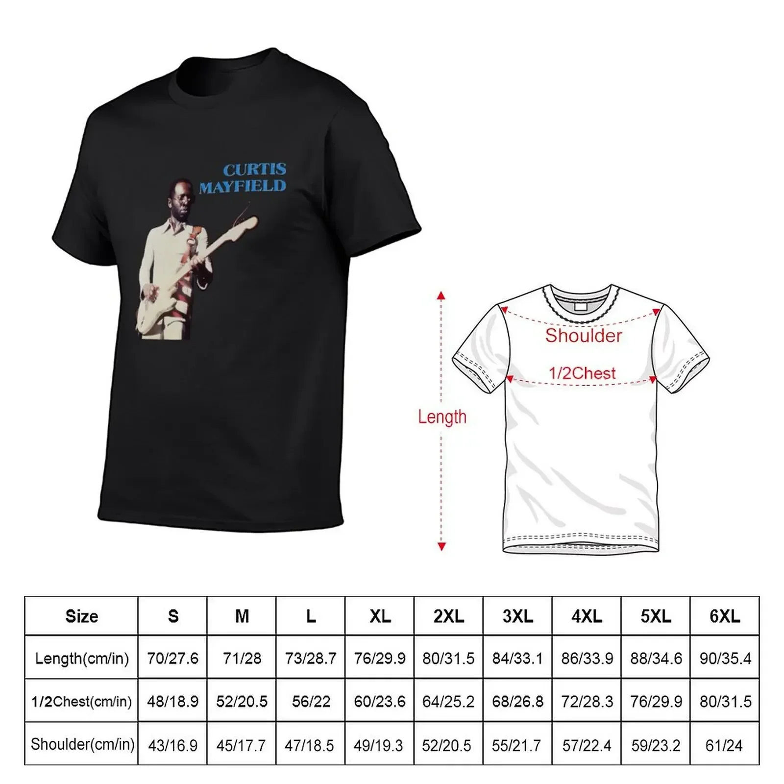 Funk Music The Very Best of Curtis music Mayfield and The Impressions Classic T-Shirt boys whites shirts men