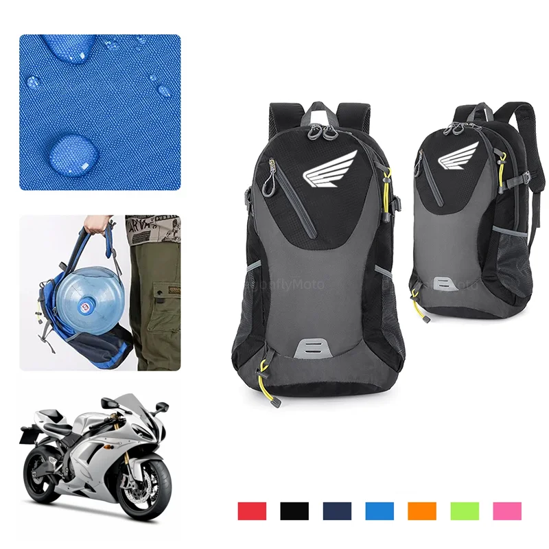 Mochila de viaje para motocicleta, almacenamiento de equipaje para ciclismo, Honda CBR 125R 954 600 F4i 650F 650R 1100XX 1000F CBR 600RR 1000RR