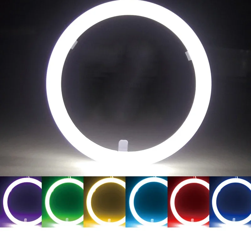 Super Bright Halo Rings COB LED Angel Eyes Headlight 60mm 70mm 80mm 90mm 100mm 110mm 120mm Car Motorcycle DRL Light Bulb Lamp