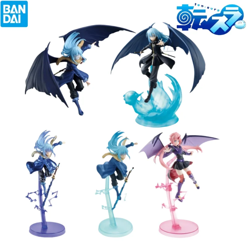 Bandai en Stock caja Original esa vez me reencarné como Slime Rimuru Tempest Milim Nava personajes de Anime modelo Original