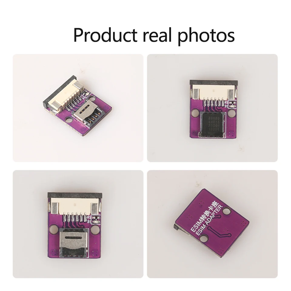 TPC ESIM to Nano SIM Expansion Cable | No Soldering Required ESIM Card Adapter Conversion Board, ESIM Lab Test