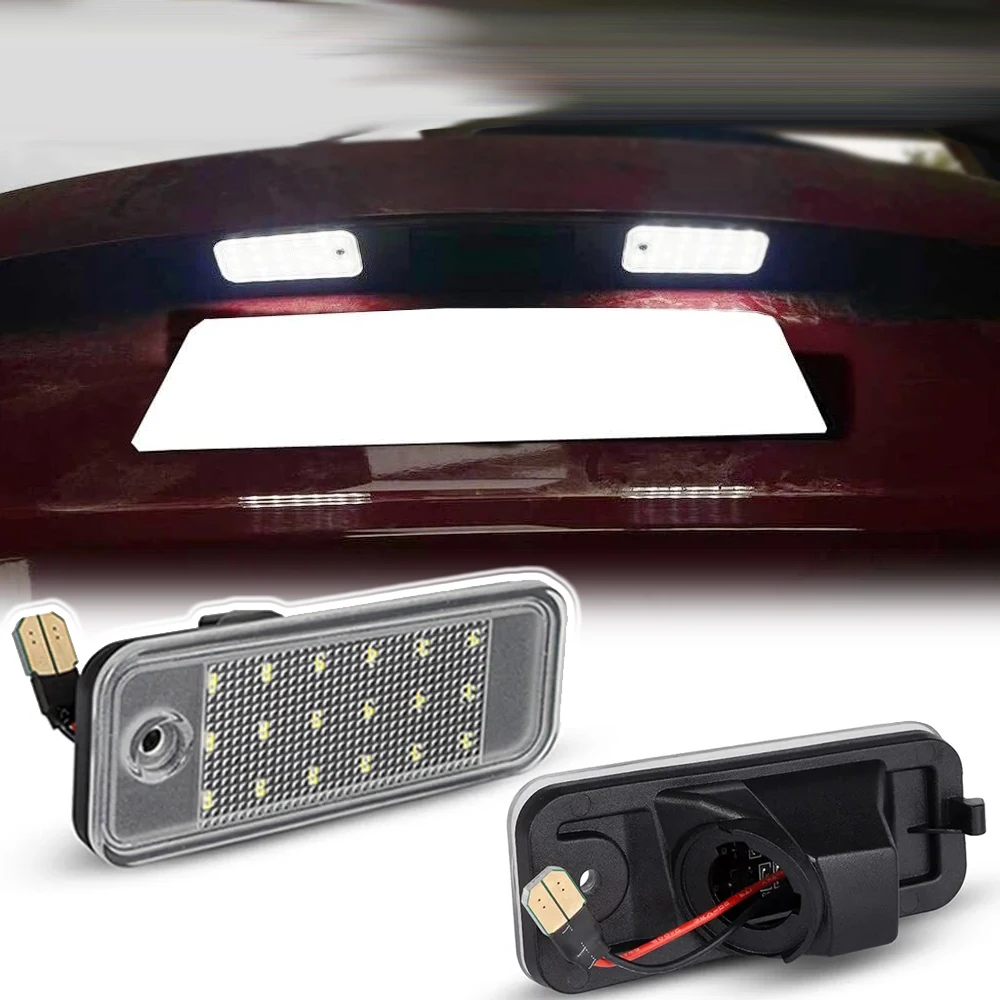 For Hyundai Santa Fe DM Grand Santa Fe NC 2013-2018 Azera Grandeur 2006-2010 LED Reverse License Number Plate Light Tag Lamp