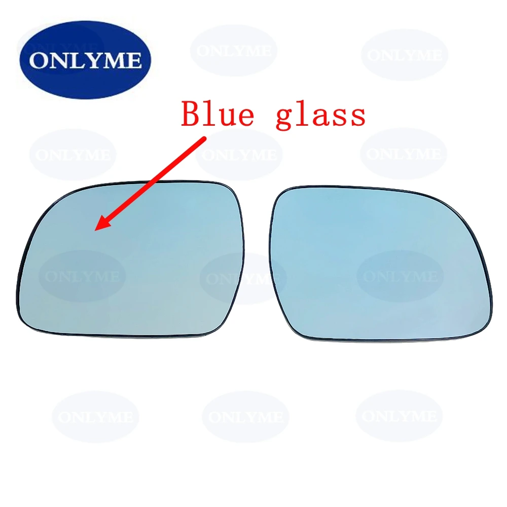 

Car Convex Door Heated White Blue Mirror Glass For Toyota Fortuner Hilux 2005-2011/ Alphard/Velfire H2 2008- 2014