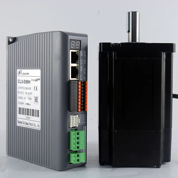 Stepper Motor Ethercat 1.8 Degree 8N.m 6A NEMA34 2Phase Closed Loop Stepper Motor with Driver LC86H2114+CL3-E86H