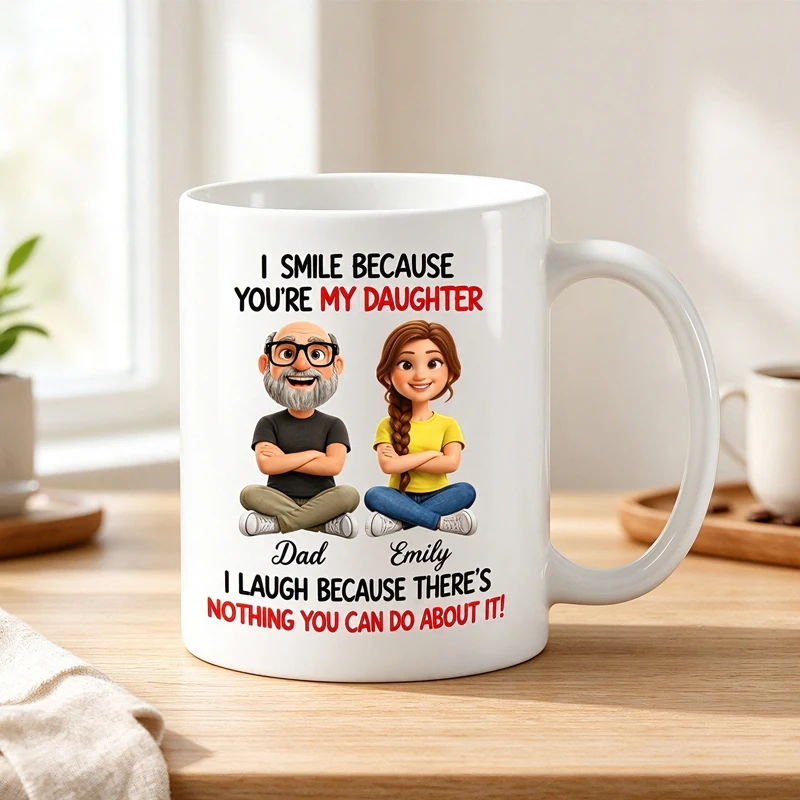 Fun Father-Daughter Mug – 