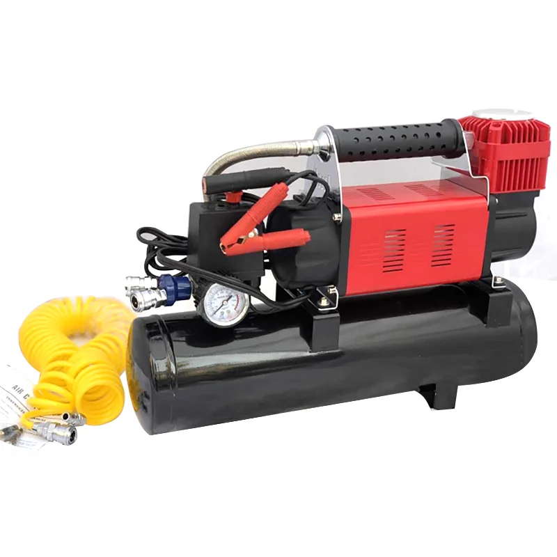 Car Truck Bicycle Tire Inflator Portable 12v Air Compressor 200PSI