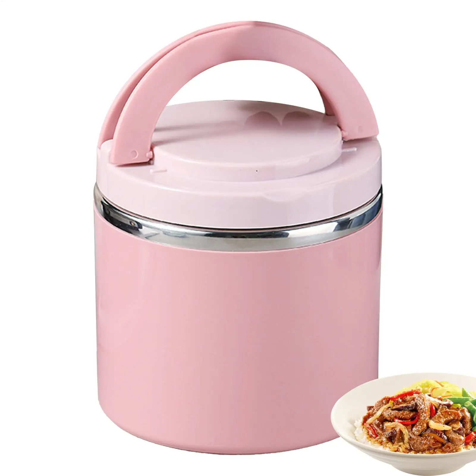 Lunch Box Food Containers Stainless Steel Large Capacity Snack Box Container For Outing Camping Traveling