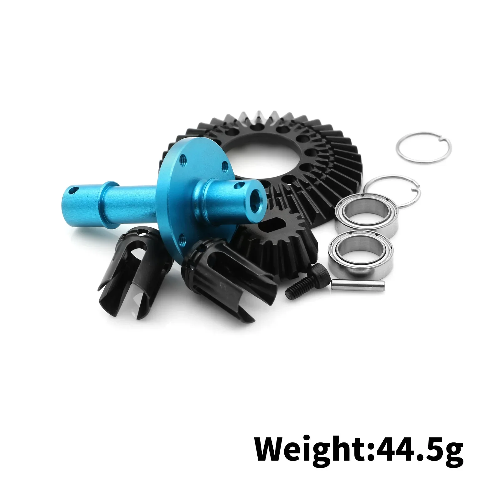 Juego de acoplamiento directo delantero 39T, diferencial delantero 22047 para Tamiya TT02 XV02 XM01 1/10 RC, piezas de mejora de coche, accesorios