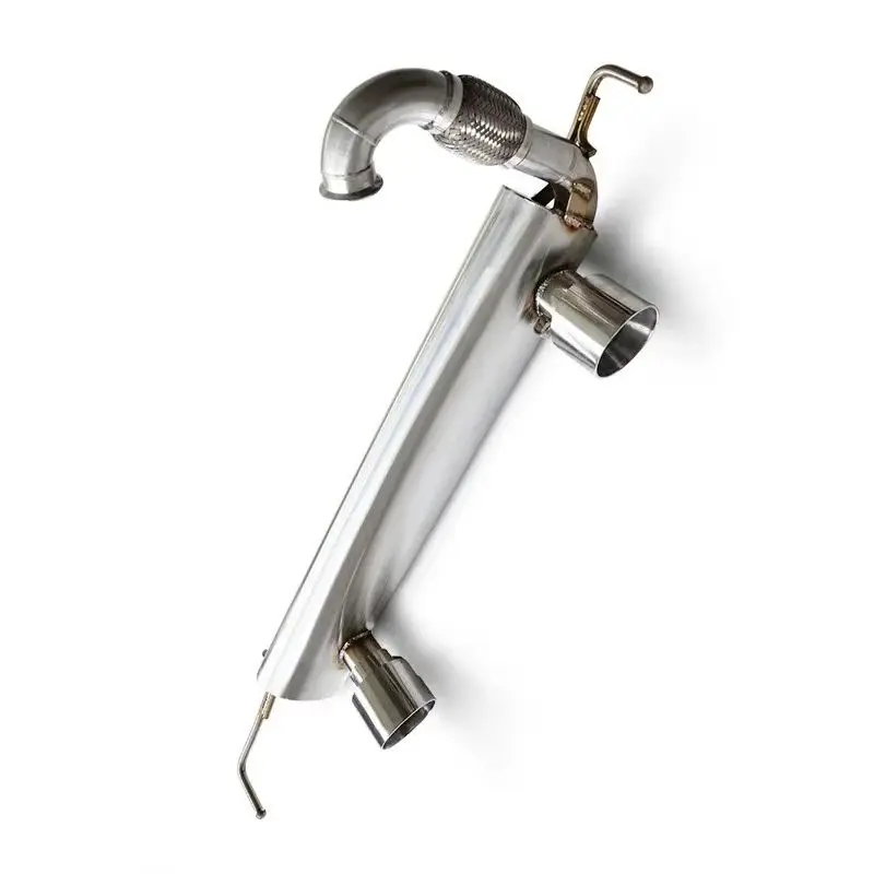 Exhaust for Mercedes Benz Smart W453 1.0/0.9T Stainless Steel Exhaust Pipes Cat-Back Muffler Sports Car Sound Racing Enhancement