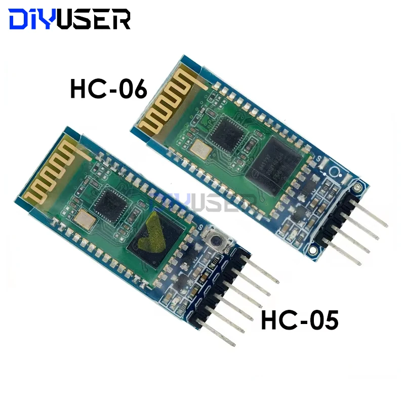 DIYUSER NEW HC-05 HC 05 hc-06 HC 06 RF Wireless Bluetooth Transceiver Slave Module RS232 / TTL to UART converter and adapter